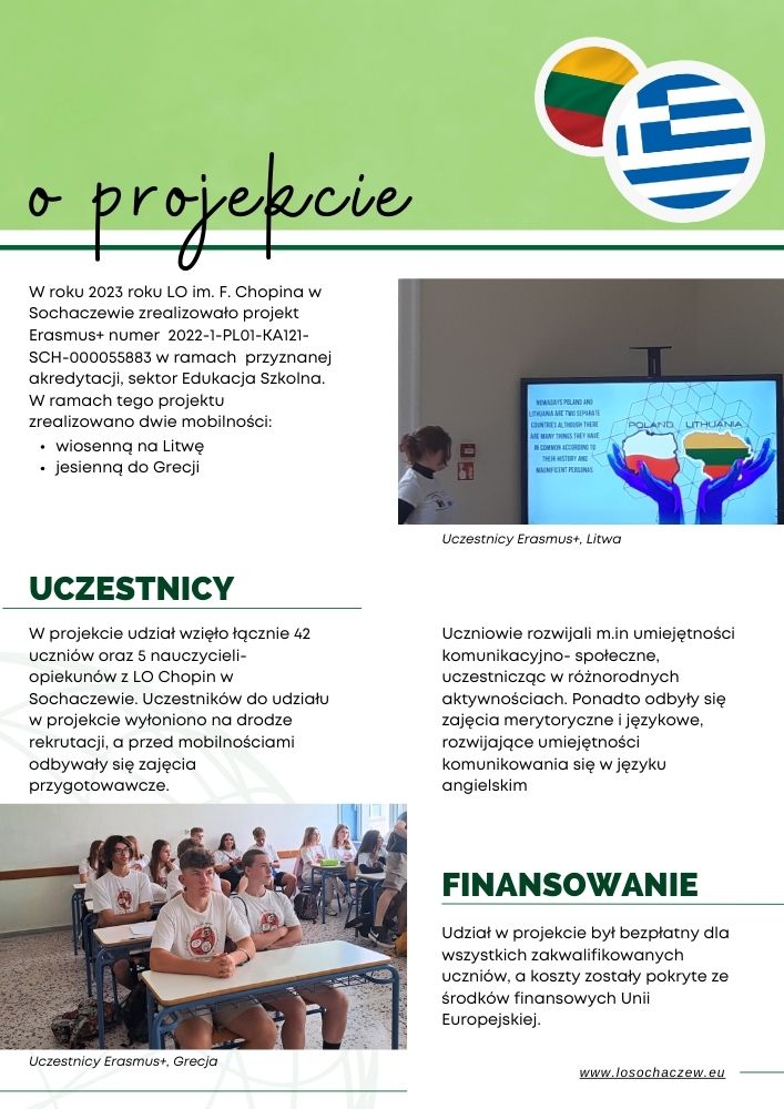 broszura projektowa Litwa i Grecja 2