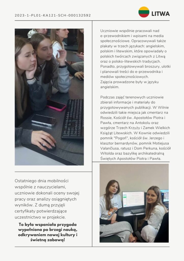 broszura projektowa_ Litwa i Grecja 2023-1-PL01-KA121-SCH-000132592-4